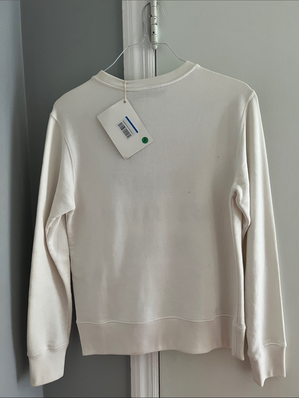 Golden Goose Cream Embroidered Logo Crewneck Sweatshirt - Picture 2 of 4